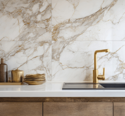 Marble Backsplash