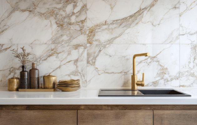 Marble Backsplash